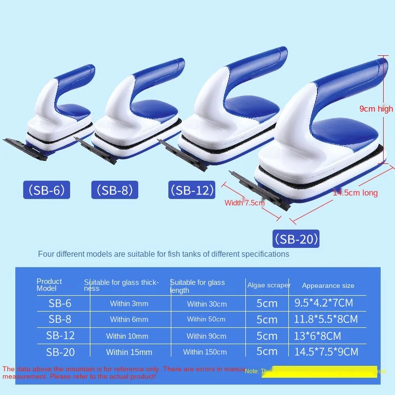 SOBO sikat magnetik tangki ika - Marine Aquarium Glass Cleaner ulasan dan harga
