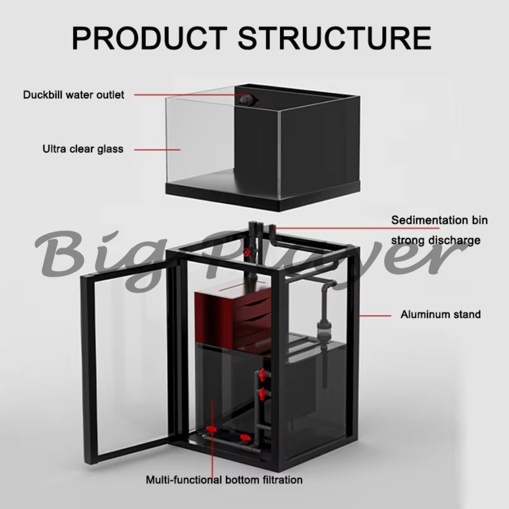 Akuarium Mini Kaca Air Asin un - Aquarium Marine Salt ulasan dan harga