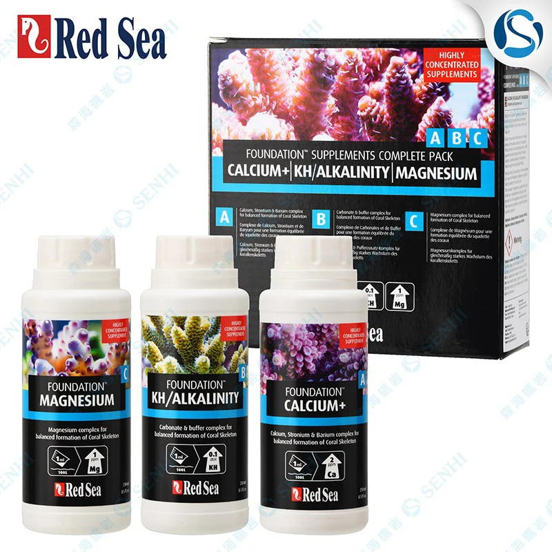 Suplemen ABC Red Sea Foundatio - Marine Aquarium Water Test Kit ulasan dan harga