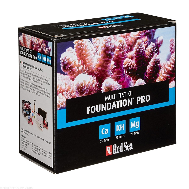 Suplemen ABC Red Sea Foundatio - Marine Aquarium Water Test Kit ulasan dan harga