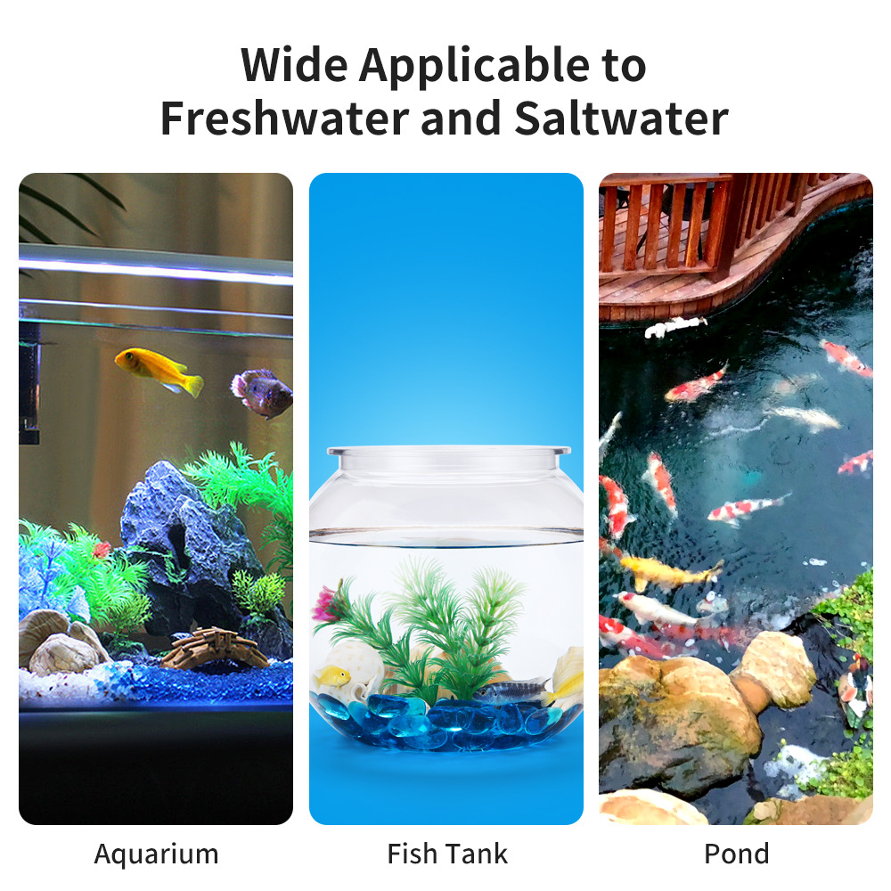 Strip uji kualitas air 6-In-1  - Marine Aquarium Water Test Kit ulasan dan harga