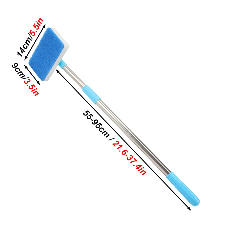 180 °   Sesuaikan 55-95Cm Pega - Marine Aquarium Glass Cleaner ulasan dan harga