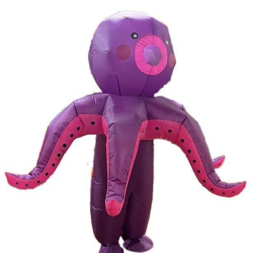 Kostum Inflatable Octopus untu - Aquarium Marine Parade ulasan dan harga