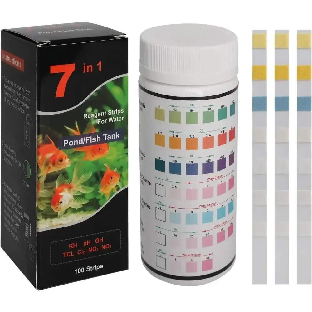 Strip Tes PH Laris Manis untuk - Marine Aquarium Water Test Kit ulasan dan harga