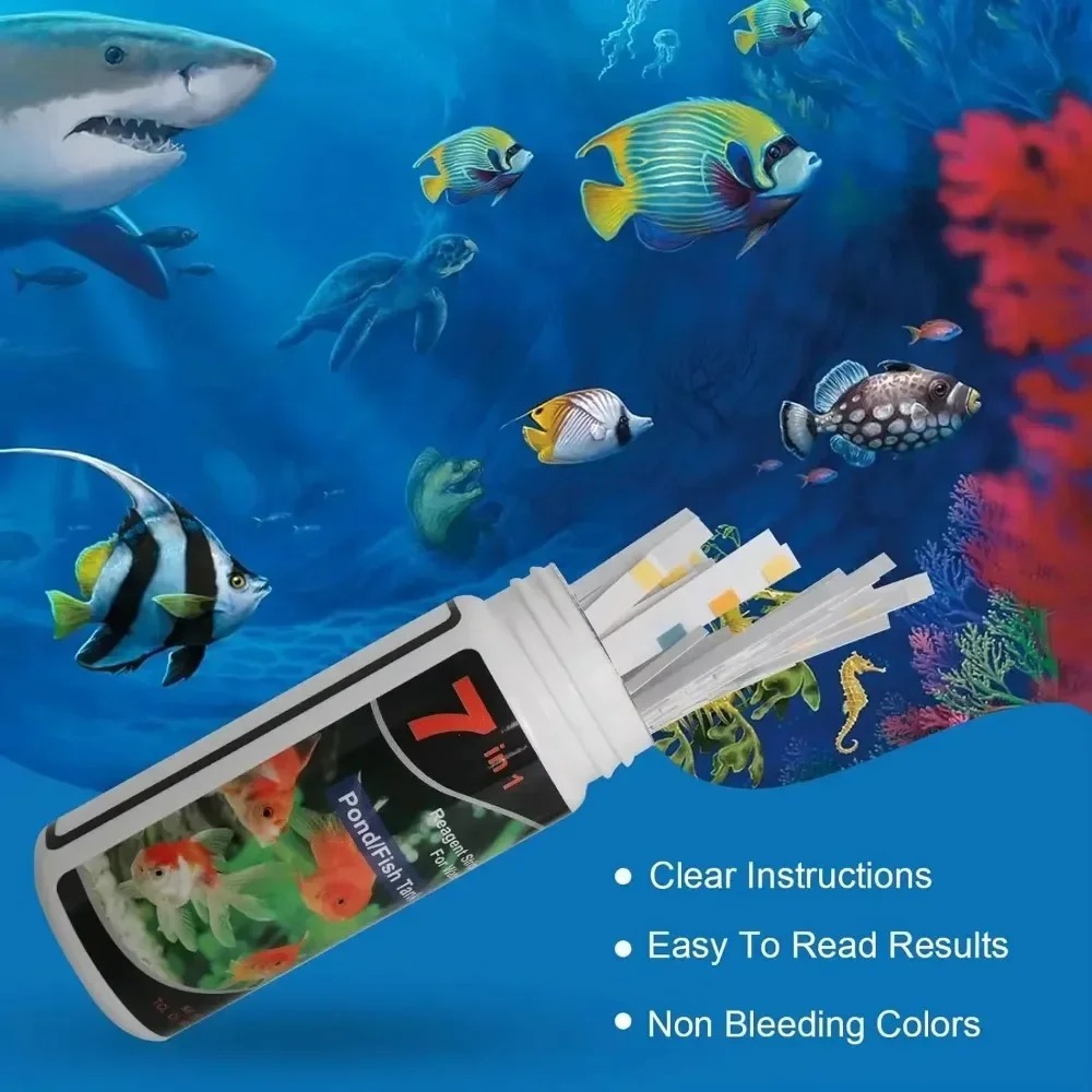Strip Tes PH Laris Manis untuk - Marine Aquarium Water Test Kit ulasan dan harga