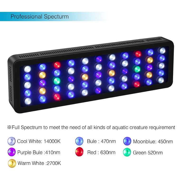 Lampu LED Akuarium Laut Terumb - Marine Aquarium Price ulasan dan harga