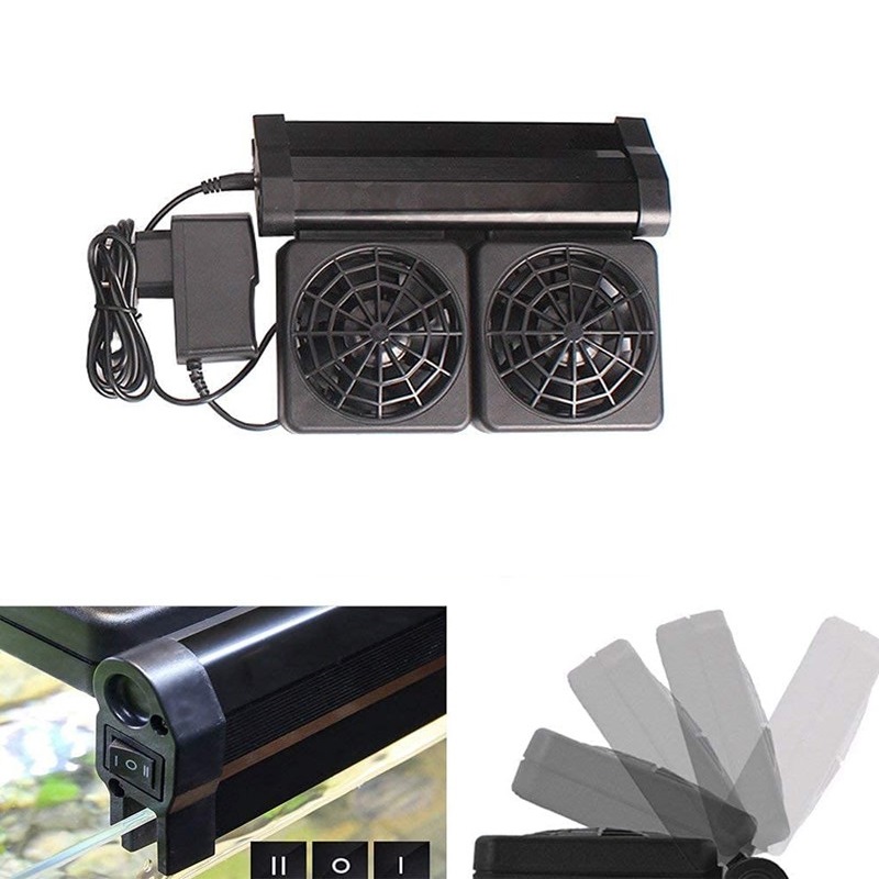 1/2/3/4 Kipas Akuarium Pending - Marine Aquarium Chiller ulasan dan harga